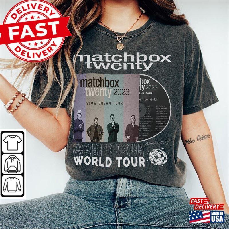 Matchbox Twenty Music Shirt 90s Y2k Merch Summer Tour Tickets Tee